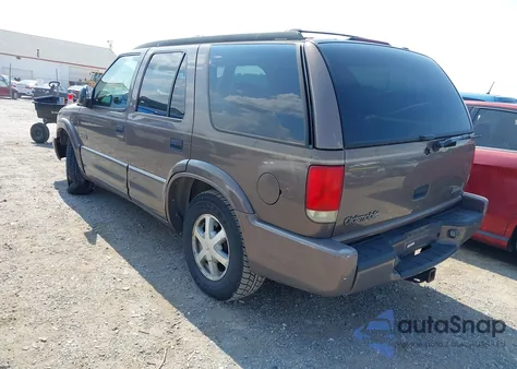 1998 Oldsmobile Bravada из США, поврежденный, VIN 1GHDT13WXW2702252
